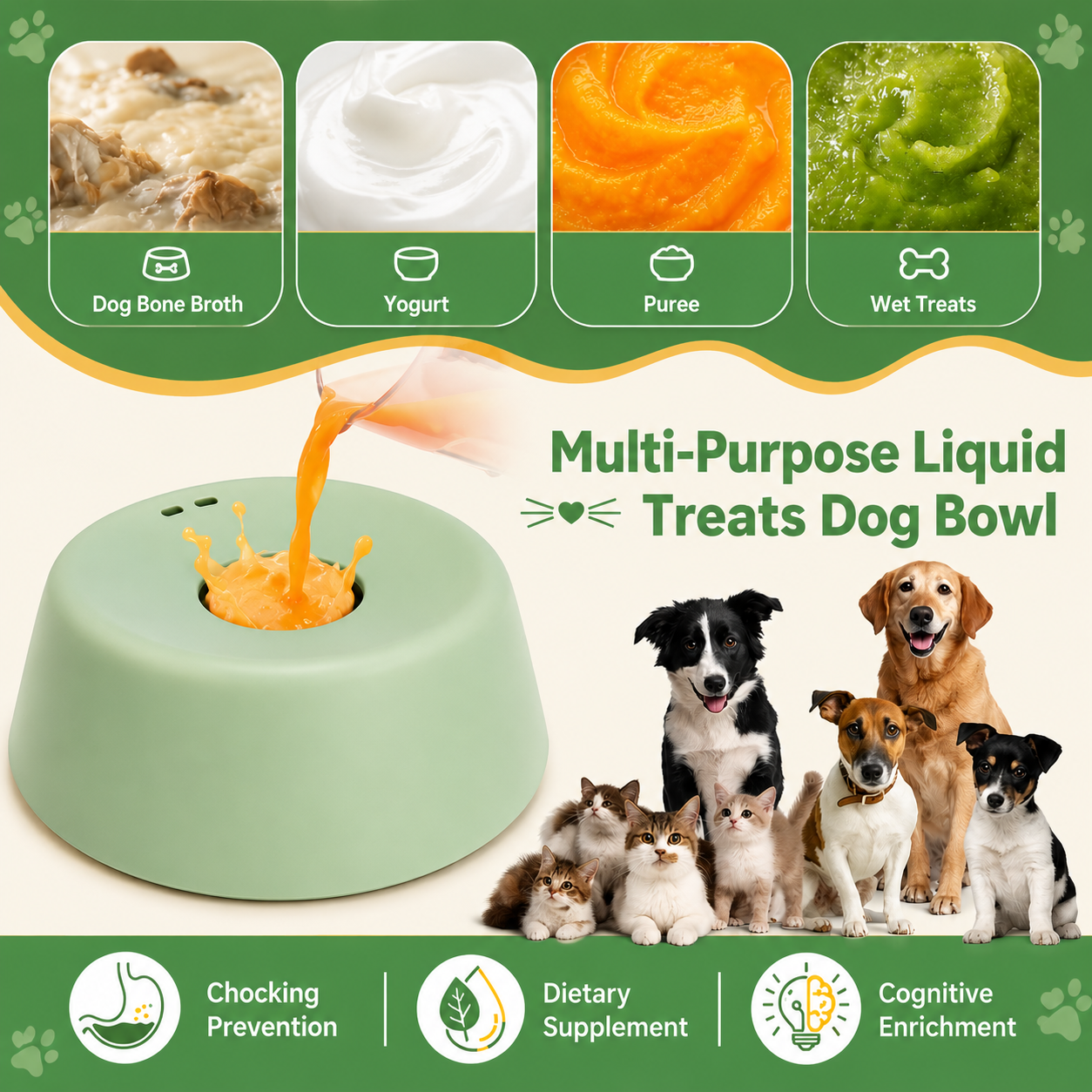 CalmBowl | Bowl Antiestrés para Alimentación Lenta